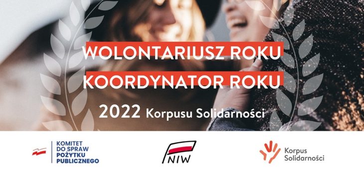 „WOLONTARIUSZ I KOORDYNATOR ROKU 2022” – WYNIKI KONKURSU