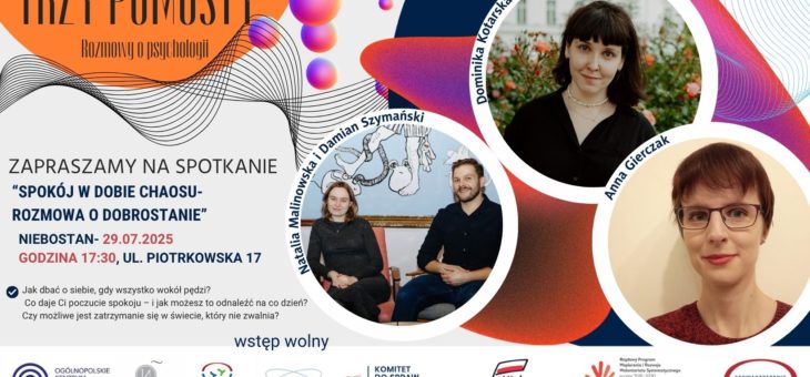 spotkanie wolontariackie „Spokój w dobie chaosu – rozmowa o dobrostanie”