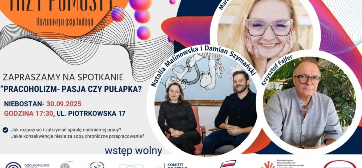 spotkanie wolontariackie „Pracoholizm – pasja, czy pułapka?”